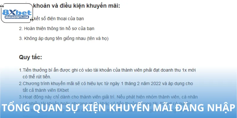 Giới thiệu chương trình hot khuyến mãi đăng nhập