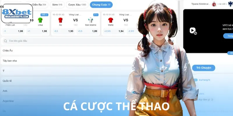 Có thể nói rằng, thể thao chính là sản phẩm cá cược chủ đạo của chúng tôi